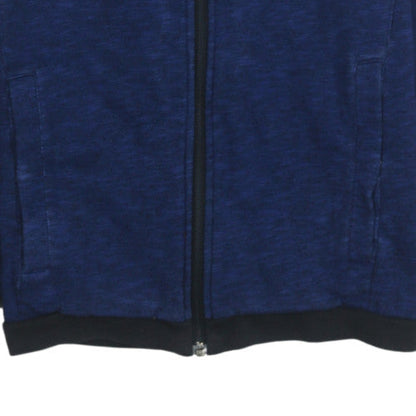 Mens UK Size S adidas Blue Full Zip Hoodie