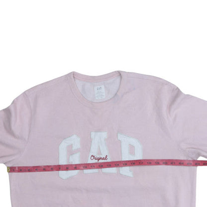 Womens UK Size L Gap Pink Pullover Sweatshirt