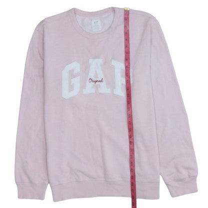 Womens UK Size L Gap Pink Pullover Sweatshirt