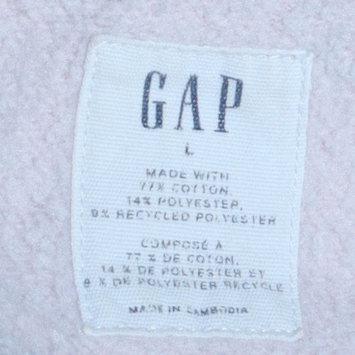 Womens UK Size L Gap Pink Pullover Sweatshirt