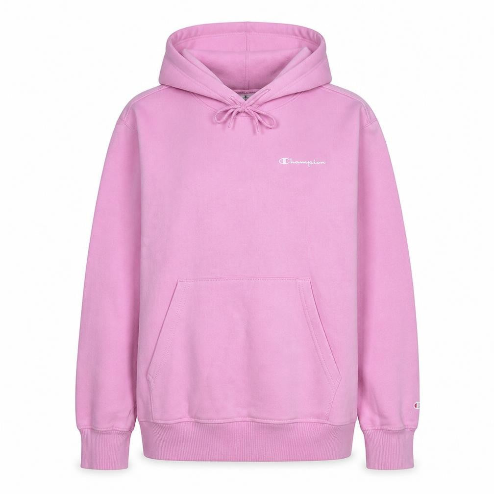 Womens UK Size S Champion Pink Pullover Hoodie