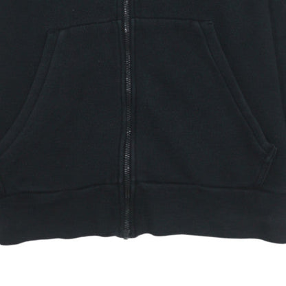 Mens UK Size M Adidas Black Full Zip Hoodie