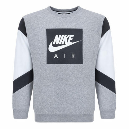 Mens UK Size S Nike Grey Pullover Sweatshirt