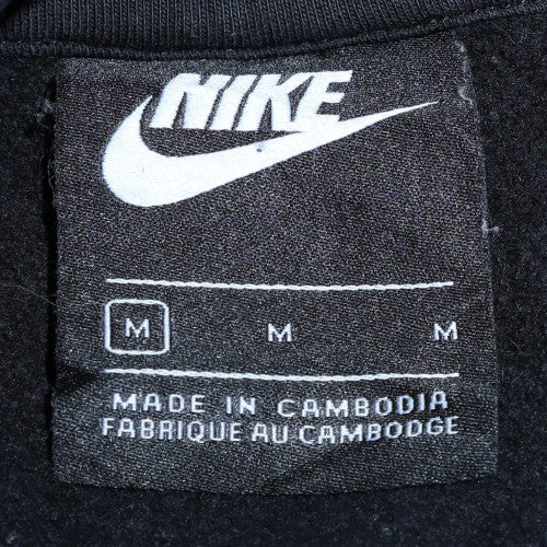 Mens UK Size M Nike Black Pullover Hoodie