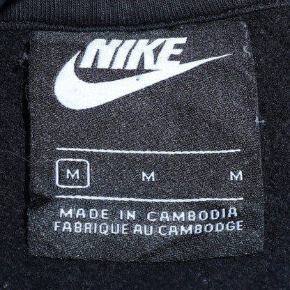 Mens UK Size M Nike Black Pullover Hoodie
