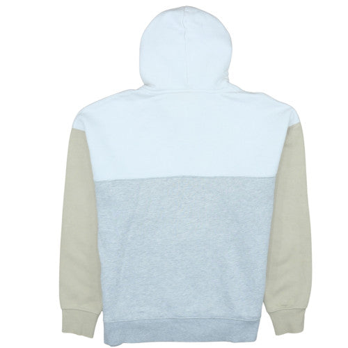 Mens UK Size M Umbro BeigeWhiteGrey Pullover Hoodie