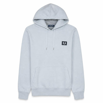 Mens UK Size S Fred Perry Grey Pullover Hoodie