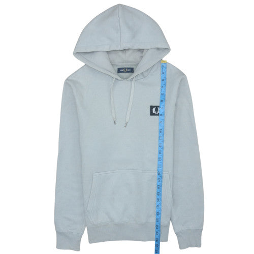 Mens UK Size S Fred Perry Grey Pullover Hoodie