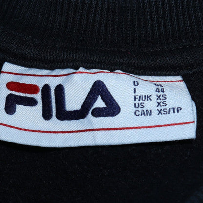 Mens UK Size XS FILA Black Pullover Sweatshirt