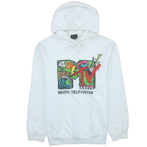 Womens UK Size XL H&M White Pullover Hoodie