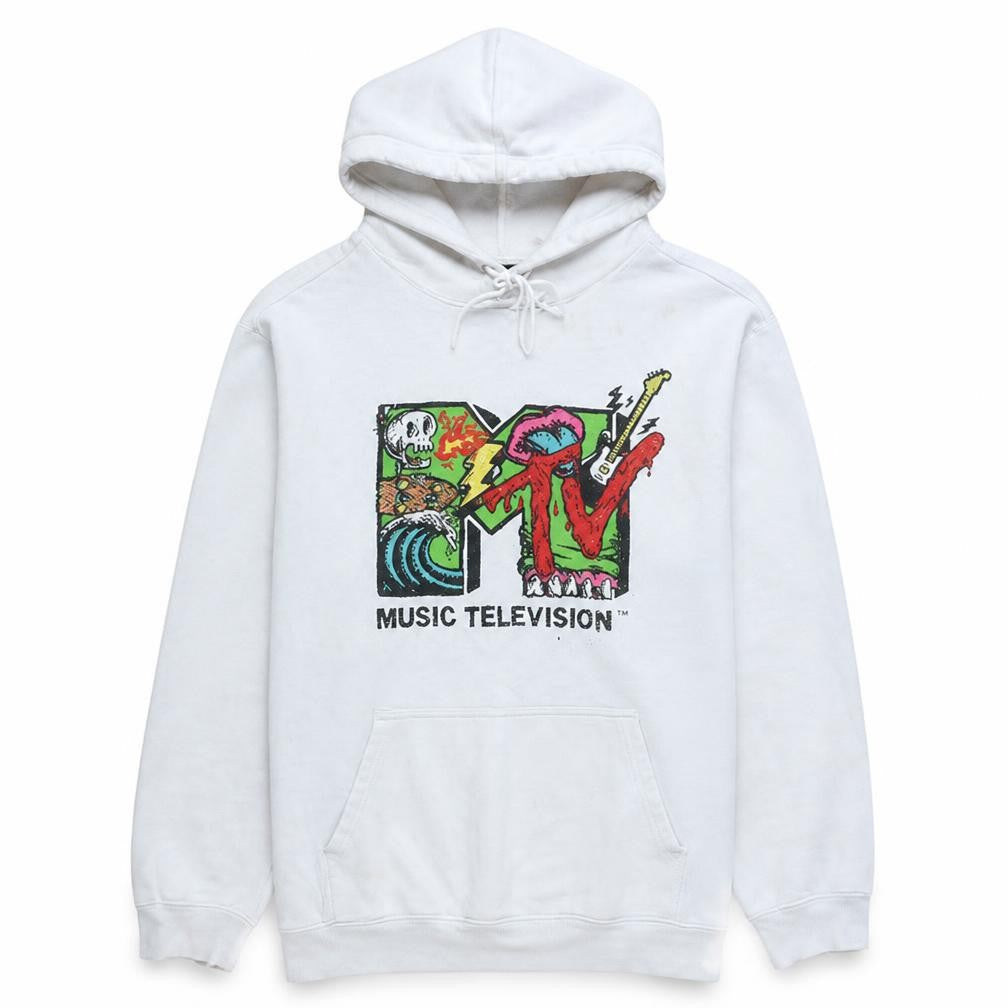 Womens UK Size XL H&M White Pullover Hoodie