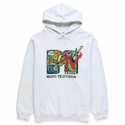 Womens UK Size XL H&M White Pullover Hoodie