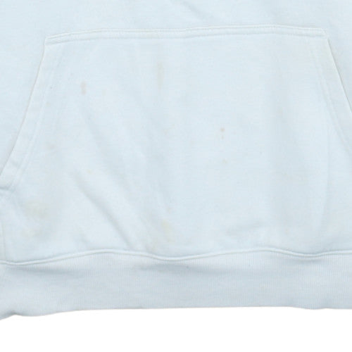 Womens UK Size XL H&M White Pullover Hoodie