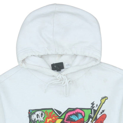 Womens UK Size XL H&M White Pullover Hoodie