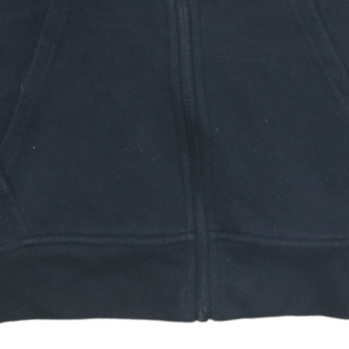 Womens UK Size 6 Canterbury Black Full Zip Hoodie