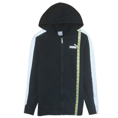 Mens UK Size S Puma Black Full Zip Hoodie