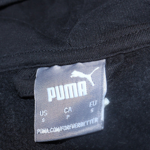 Mens UK Size S Puma Black Full Zip Hoodie