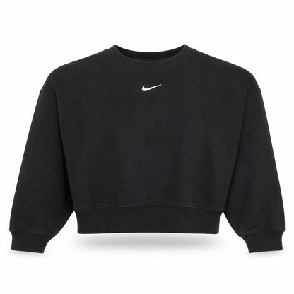 Womens UK Size M Nike Black Pullover Sweatshirt