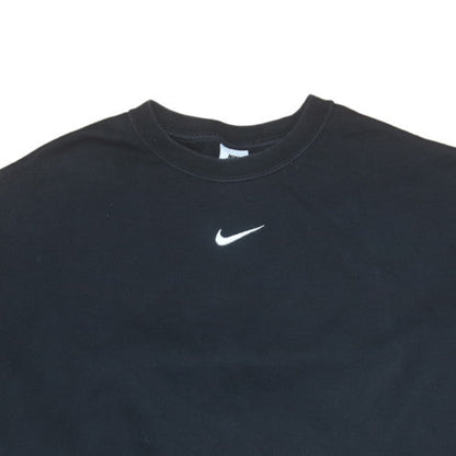 Womens UK Size M Nike Black Pullover Sweatshirt