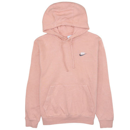Womens UK Size S Nike Pink Pullover Hoodie