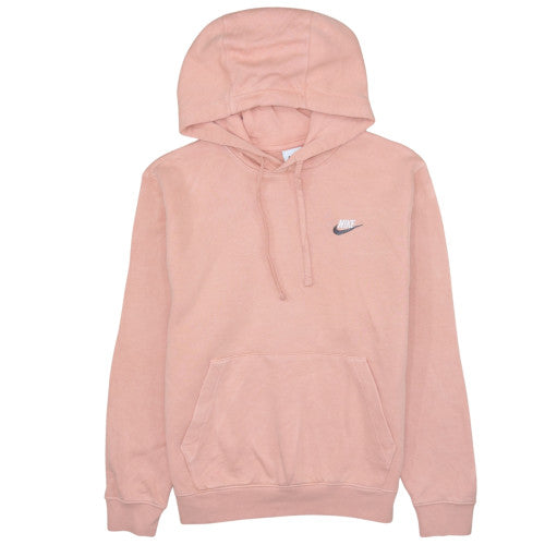 Womens UK Size S Nike Pink Pullover Hoodie