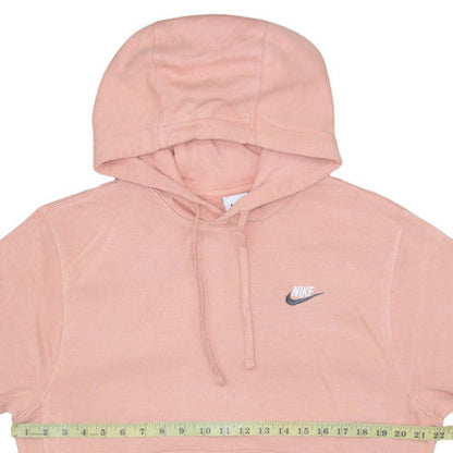 Womens UK Size S Nike Pink Pullover Hoodie