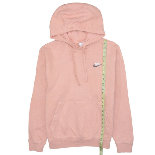Womens UK Size S Nike Pink Pullover Hoodie