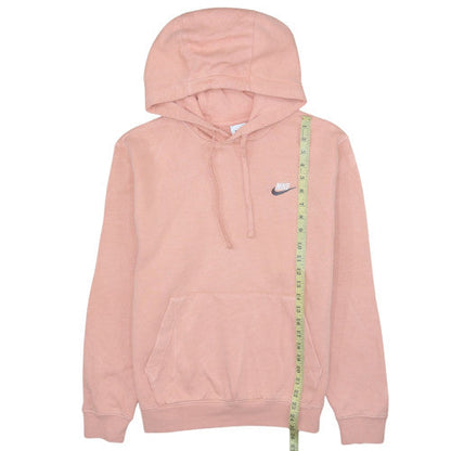 Womens UK Size S Nike Pink Pullover Hoodie