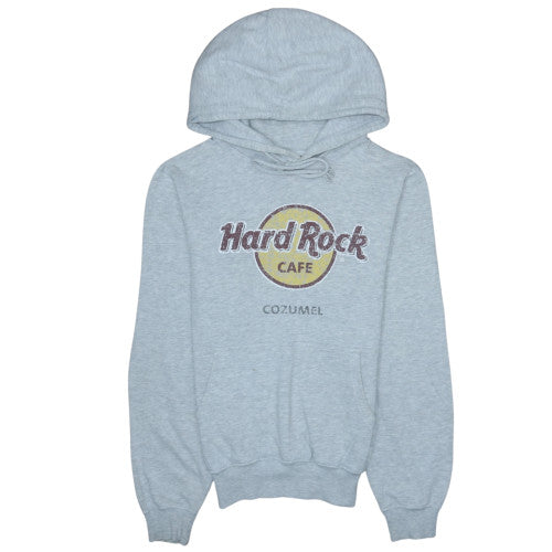 Womens UK Size S Hard Rock Cafe Grey Pullover Hoodie