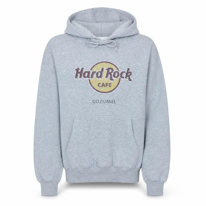 Womens UK Size S Hard Rock Cafe Grey Pullover Hoodie