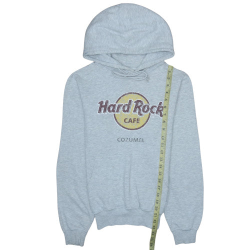 Womens UK Size S Hard Rock Cafe Grey Pullover Hoodie