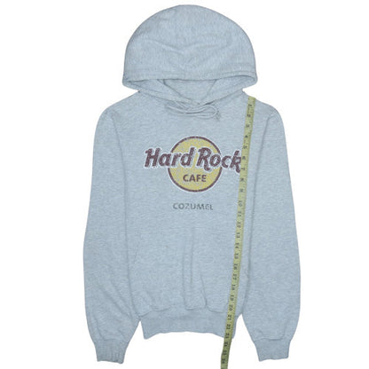 Womens UK Size S Hard Rock Cafe Grey Pullover Hoodie