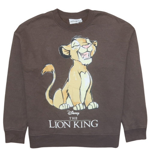 Womens UK Size S Disney Brown Pullover Sweatshirt