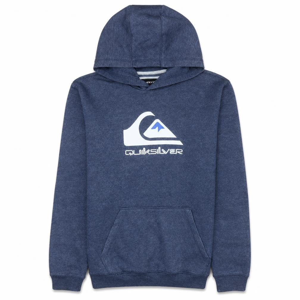 Womens UK Size L Quiksilver Blue Pullover Hoodie