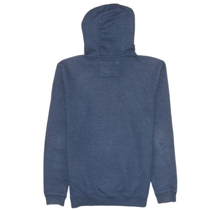 Womens UK Size L Quiksilver Blue Pullover Hoodie