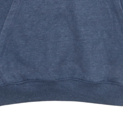 Womens UK Size L Quiksilver Blue Pullover Hoodie