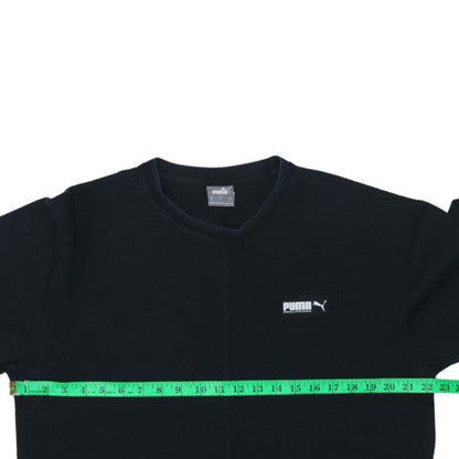 Mens UK Size S Puma Black Pullover Sweatshirt