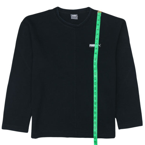 Mens UK Size S Puma Black Pullover Sweatshirt