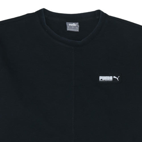 Mens UK Size S Puma Black Pullover Sweatshirt