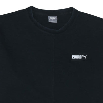 Mens UK Size S Puma Black Pullover Sweatshirt