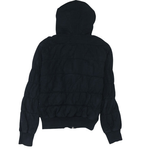 Womens UK Size L Nike Black Full Zip Hoodie