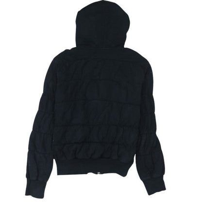 Womens UK Size L Nike Black Full Zip Hoodie