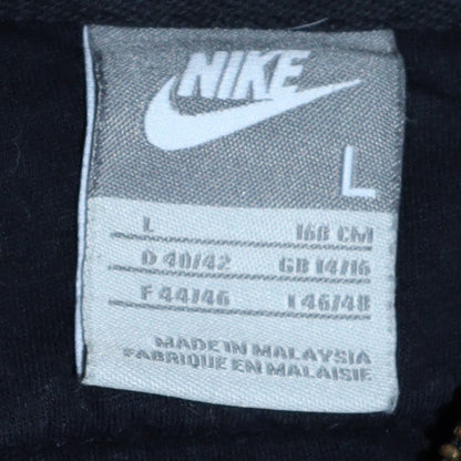 Womens UK Size L Nike Black Full Zip Hoodie