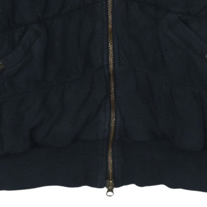 Womens UK Size L Nike Black Full Zip Hoodie