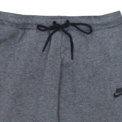 Nike Mens Grey Jogger Trousers L Regular Fit Fleece Cotton Blend