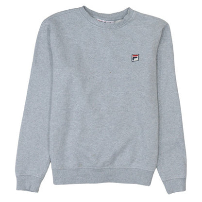 Mens UK Size S Fila Grey Pullover Sweatshirt