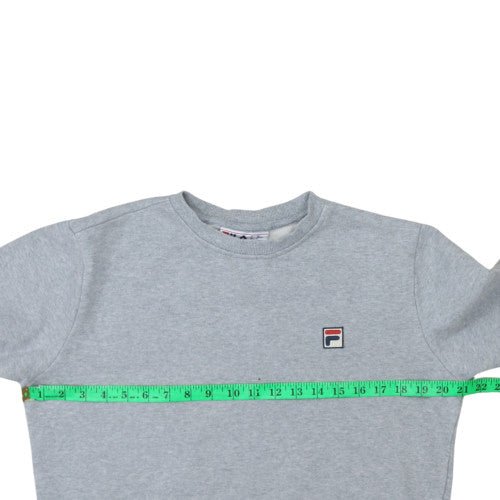 Mens UK Size S Fila Grey Pullover Sweatshirt