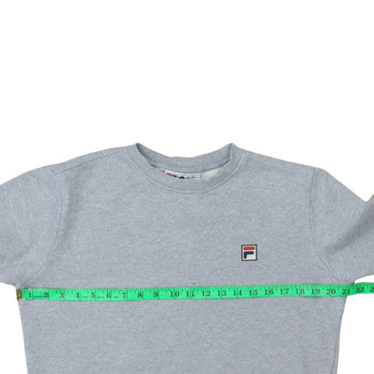 Mens UK Size S Fila Grey Pullover Sweatshirt