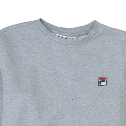 Mens UK Size S Fila Grey Pullover Sweatshirt