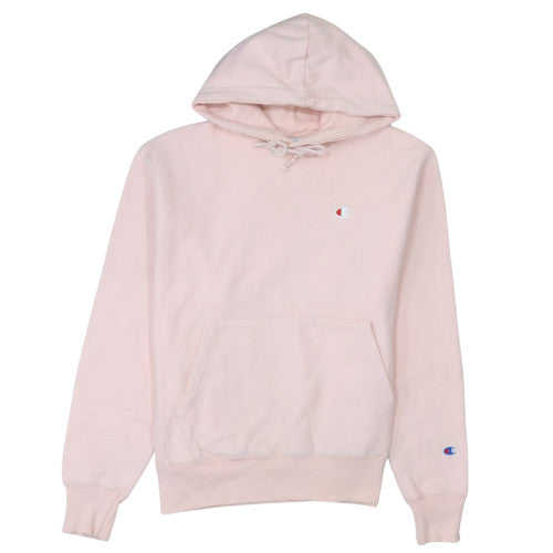 Womens UK Size M Champion Pink Pullover Hoodie